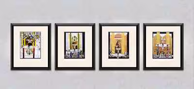 Four Framed Works 3