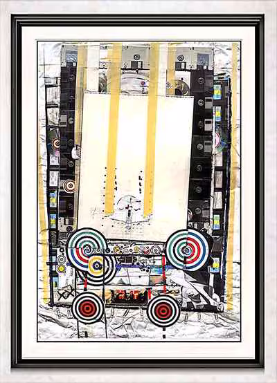 Untitled (Cassette Target Frame)