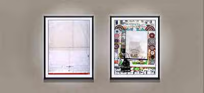 Diptych with Targets V4