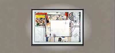 Untitled (Framed Mixed Collage) 2