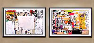 Diptych Installation View 2