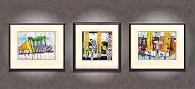 Triptych Installation View 3