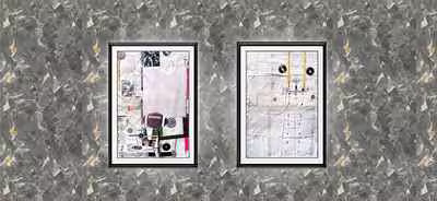 Untitled (Diptych Installation View) 4