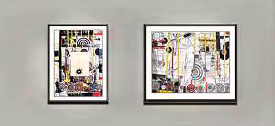Untitled (Gallery Diptych View) 2