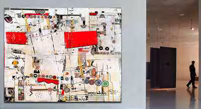 Untitled (Concentric Targets, Red)