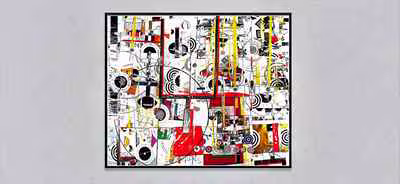 Untitled (Dense Abstract Field)