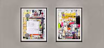 Diptych with Targets V6