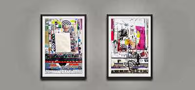 Untitled (Diptych Installation View) 7