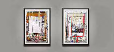 Untitled (Diptych with Targets) 5