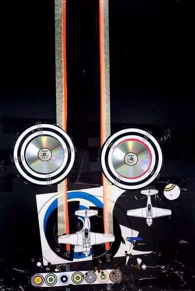 Twin Roundels with Warplanes