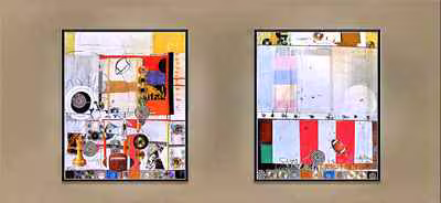 Untitled (Diptych Collage) 4