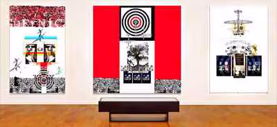 Gallery Installation Three Works