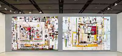 Diptych Installation View 6