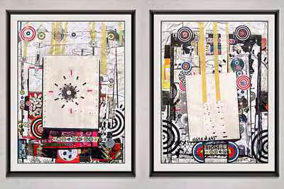 Diptych with Targets V16