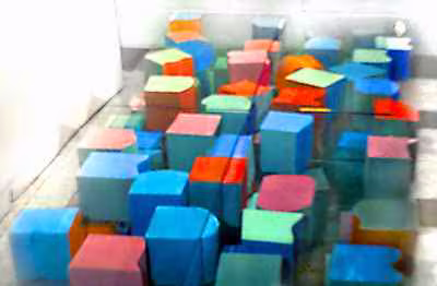 Untitled (Coloured Block City)
